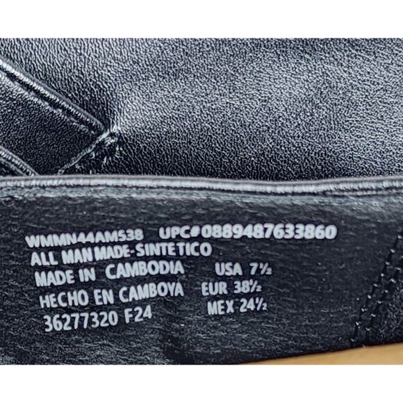 Madden NYC Mary Jane Lug Black Size 7.5 Shoes – Stylish, Breathable & Eco-Friend - Picture 9 of 16